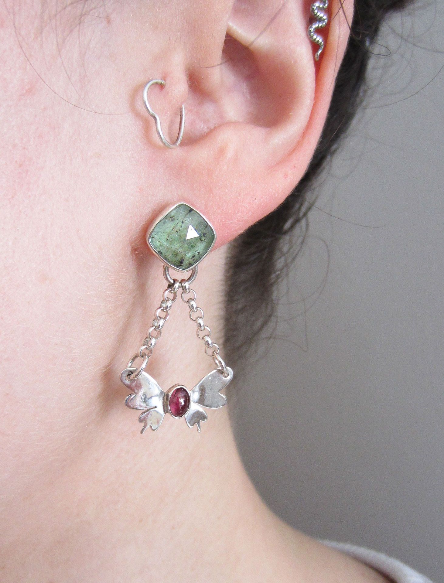Pendientes Mariposas susurrantes - Imagen 6