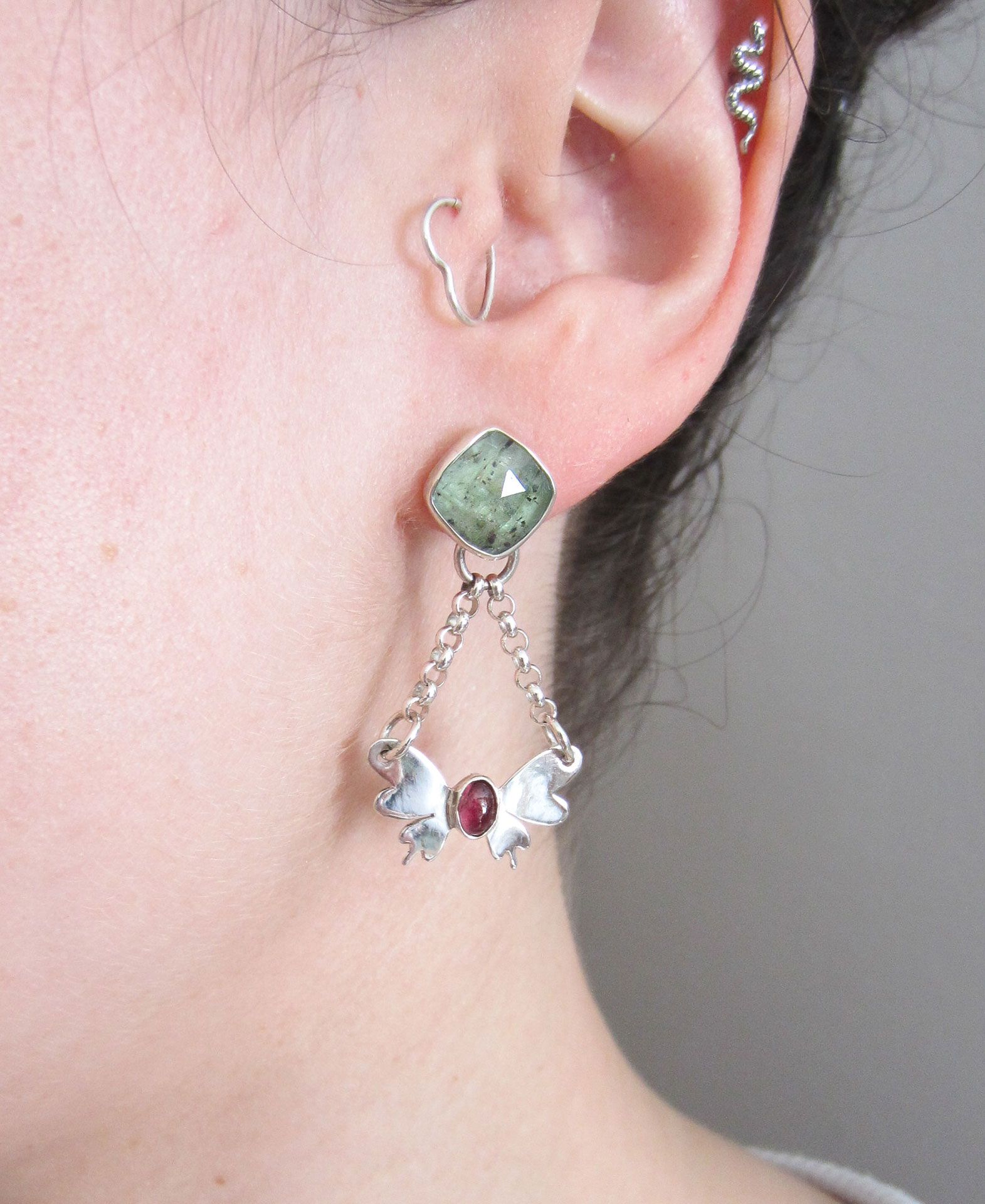 Pendientes Mariposas susurrantes - Imagen 7