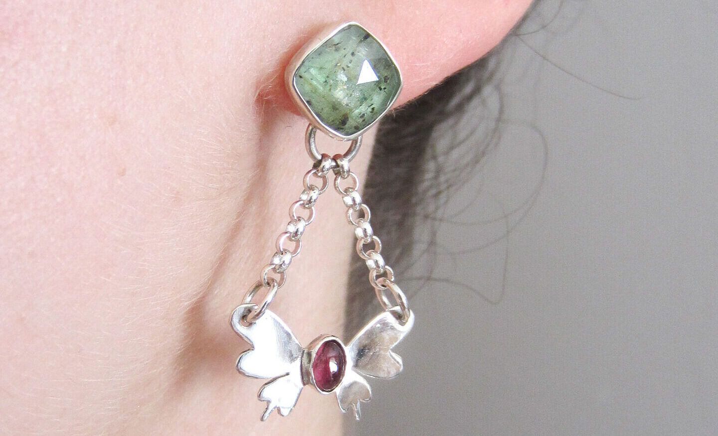 Pendientes Mariposas susurrantes - Imagen 8