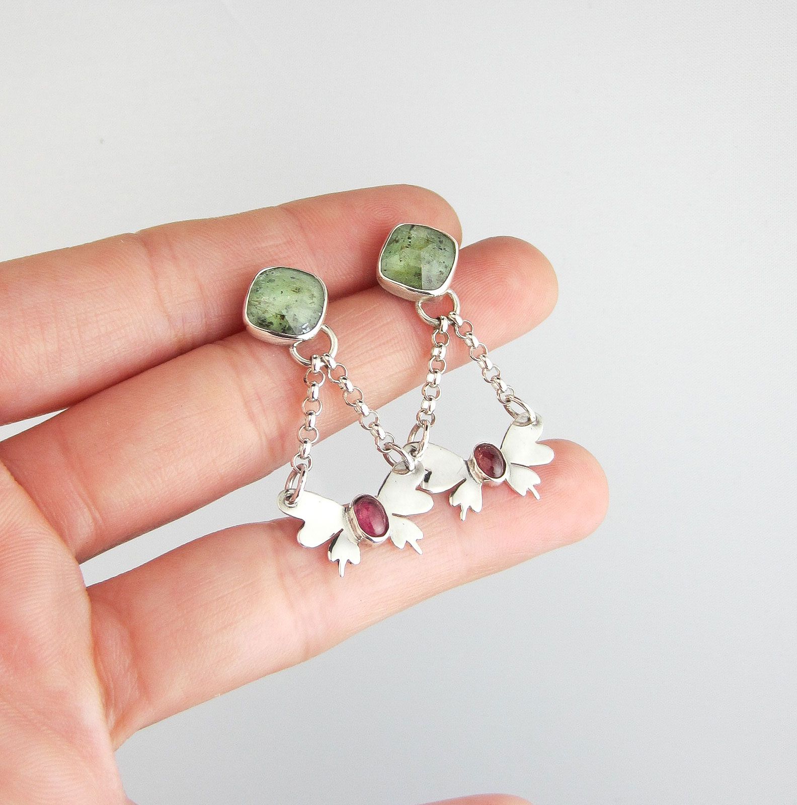 Pendientes Mariposas susurrantes - Imagen 4
