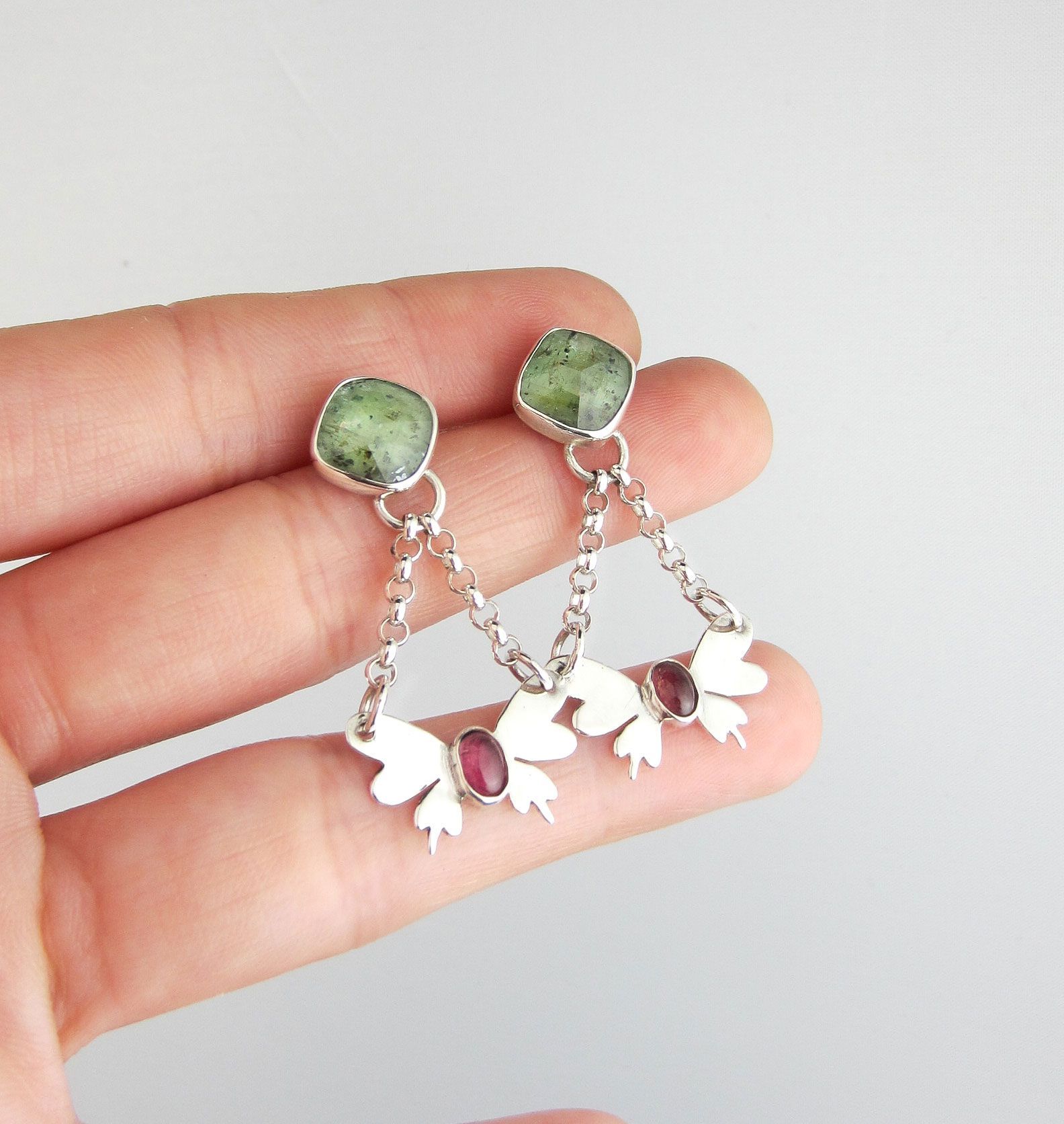 Pendientes Mariposas susurrantes - Imagen 3