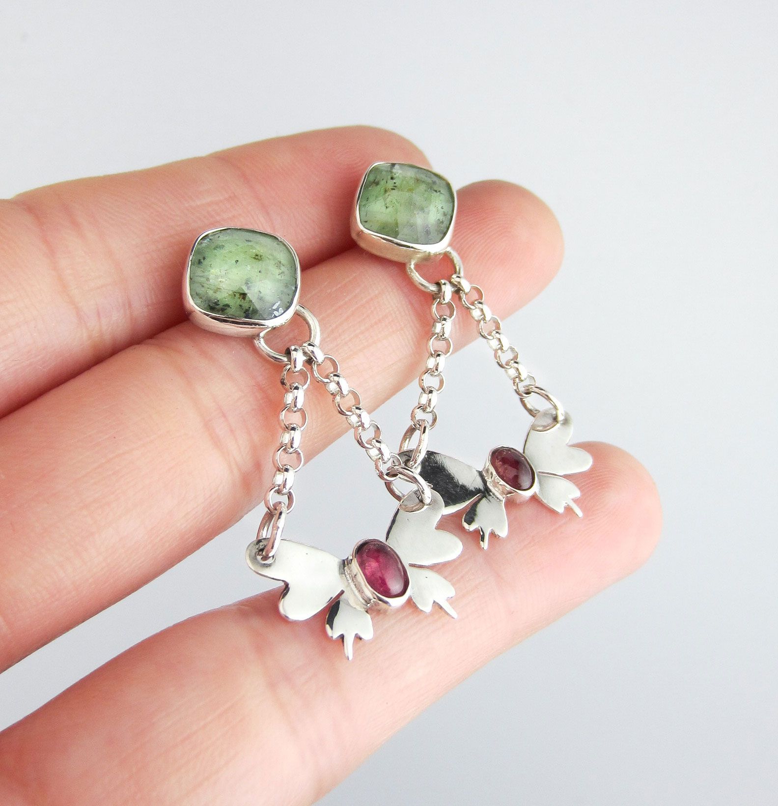 Pendientes Mariposas susurrantes - Imagen 2