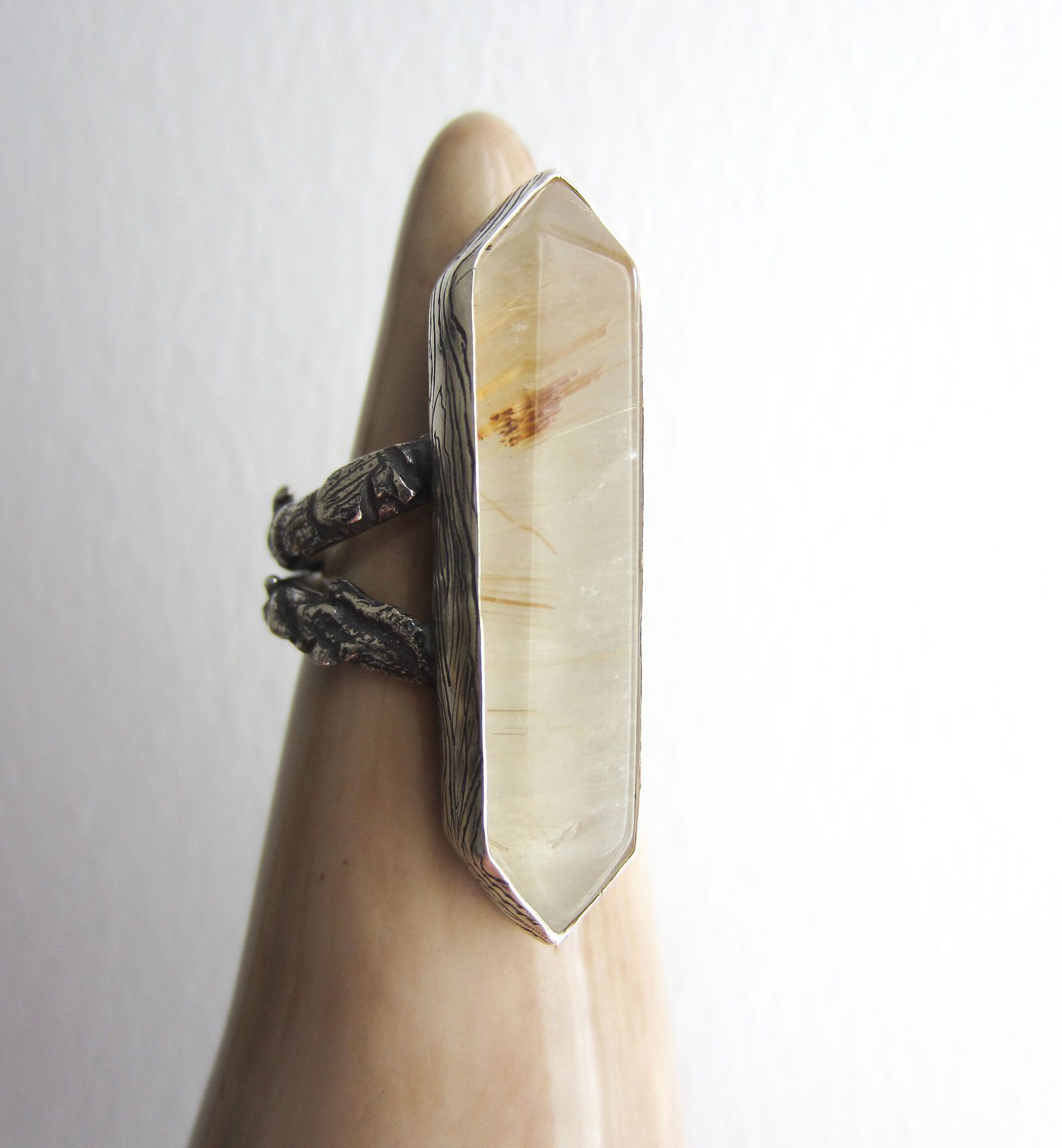 ANILLO HEBRAS DE ORO T.16 - Imagen 5
