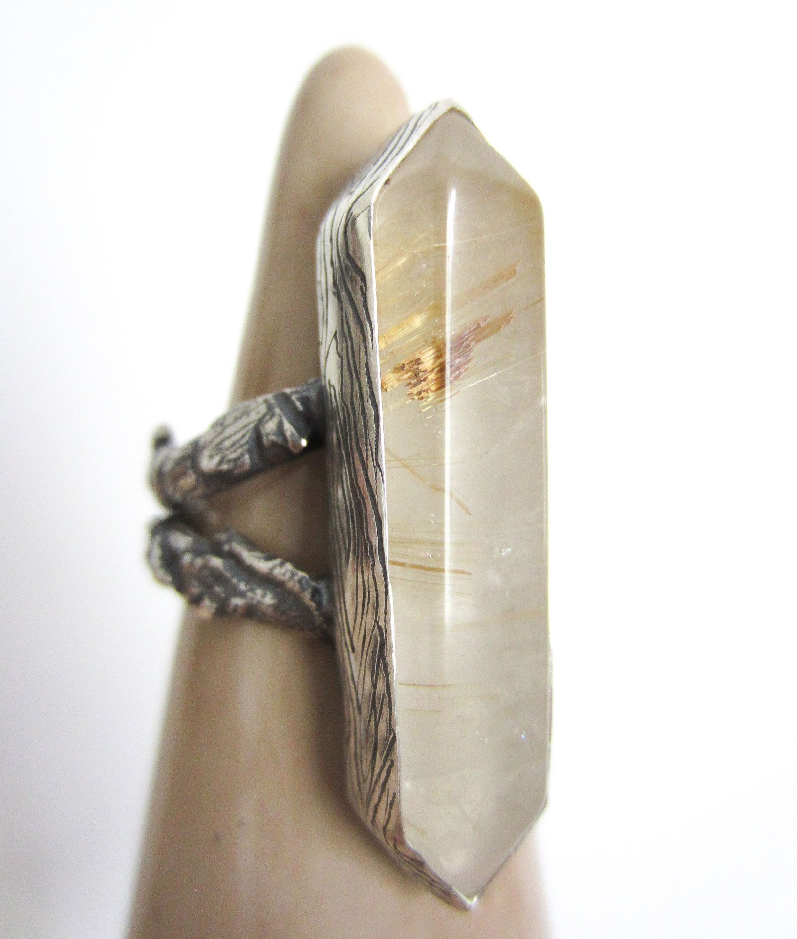 ANILLO HEBRAS DE ORO T.16 - Imagen 6