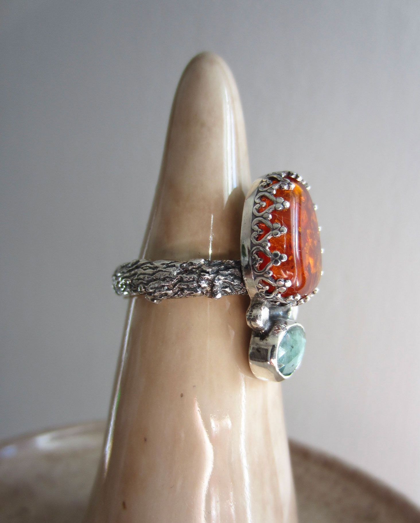 ANILLO SUSPIRO DEL SOL PONIENTE T.18 - Imagen 3