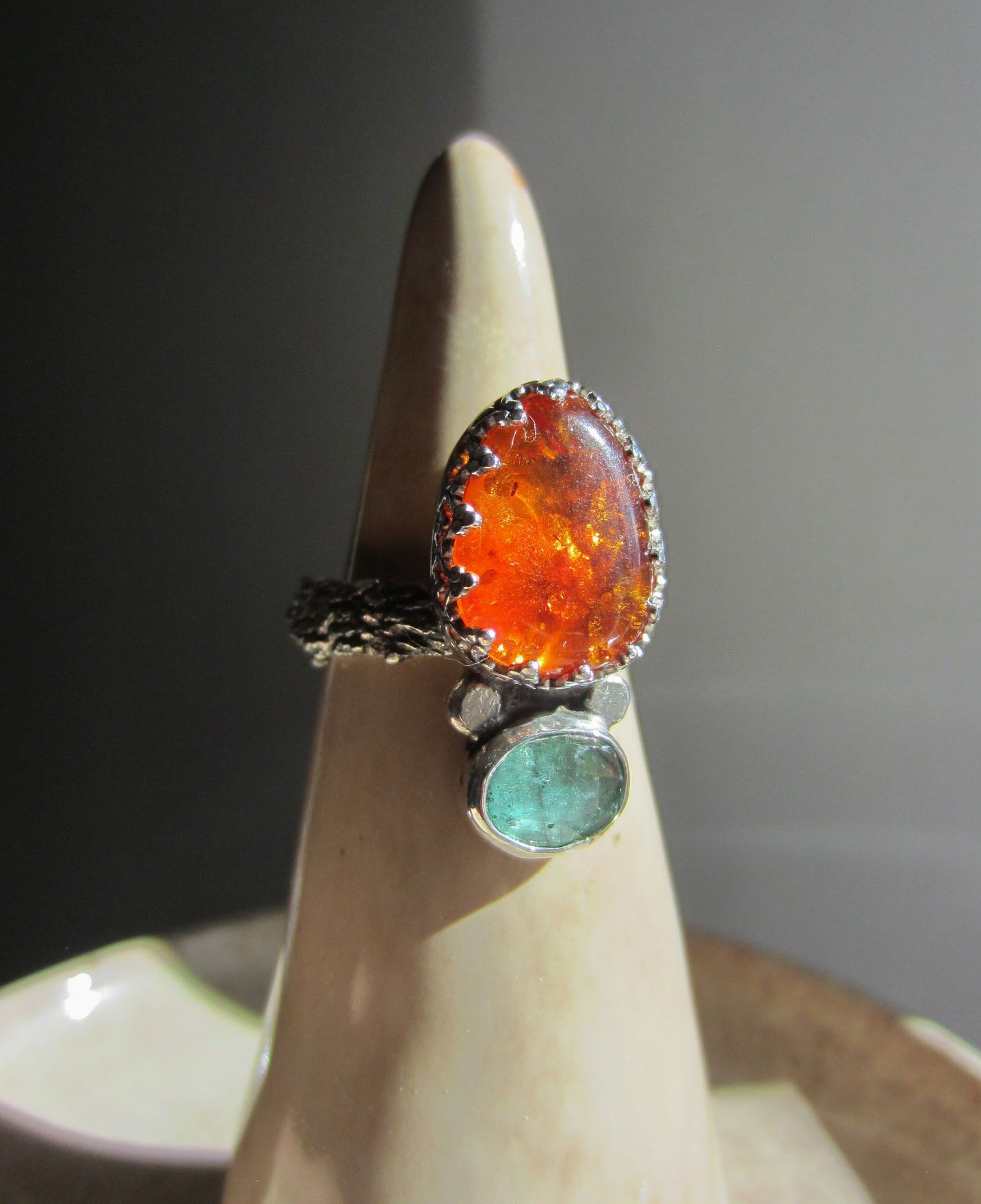 ANILLO SUSPIRO DEL SOL PONIENTE T.18 - Imagen 2